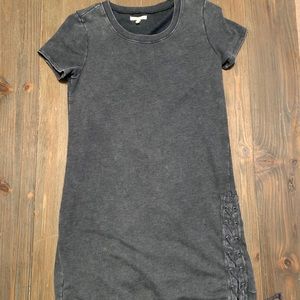 Charcoal comfy dress